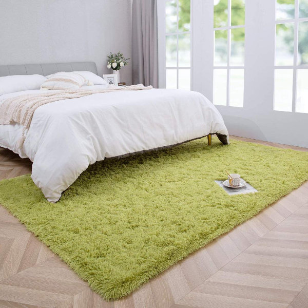 Mercer41 Plush Green Rug Wayfair